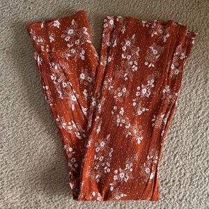 Floral Wide-Leg Pants